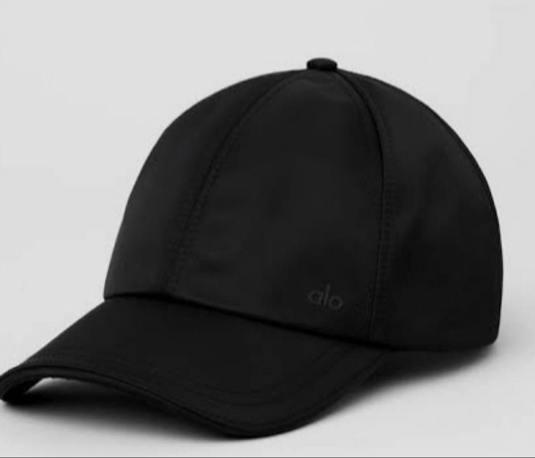 alo キャップ ブラック