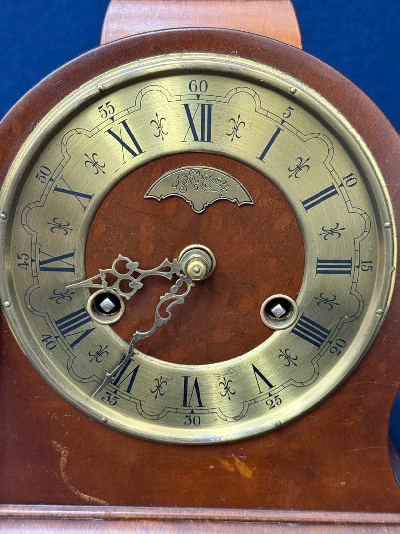 Warmink Wuba ワルミルク 置時計 機械式 ゼンマイ式 稼動品