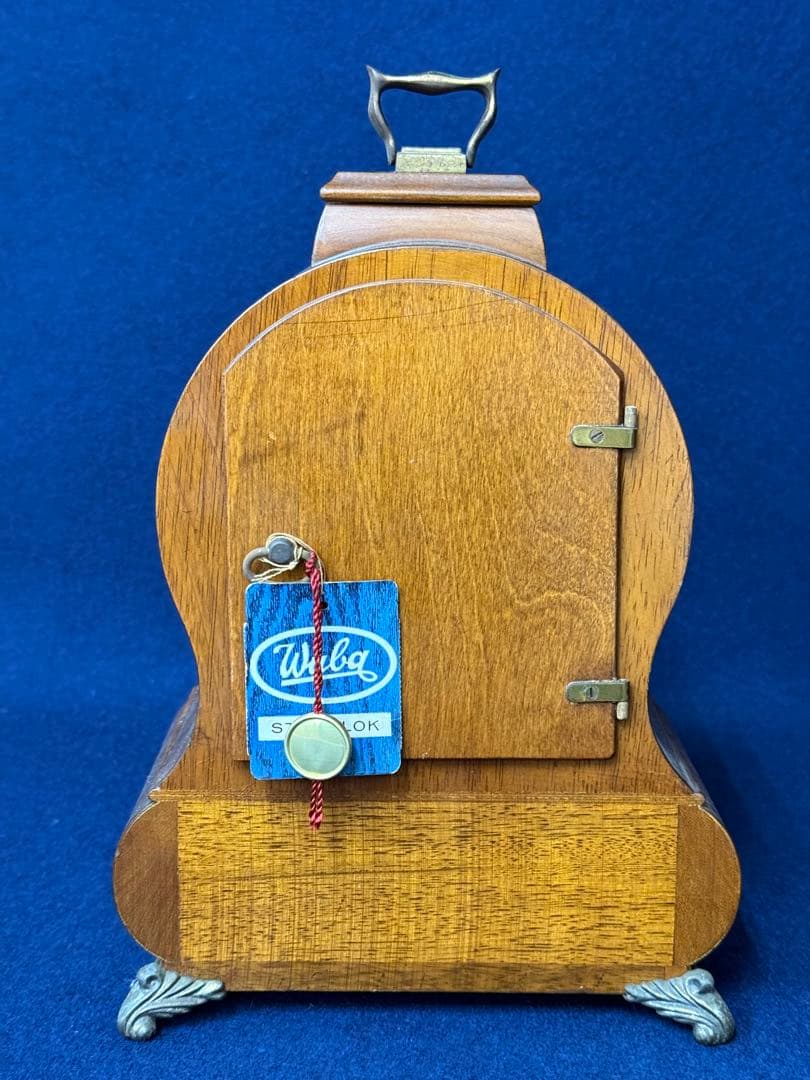 Warmink Wuba ワルミルク 置時計 機械式 ゼンマイ式 稼動品