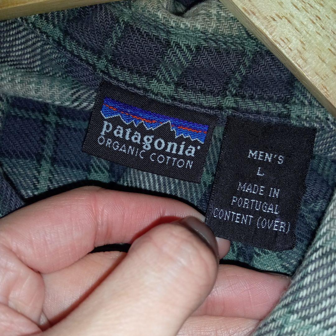 ら*く様 【希少】Patagonia ヘビーネルシャツ F6 ポルトガル製