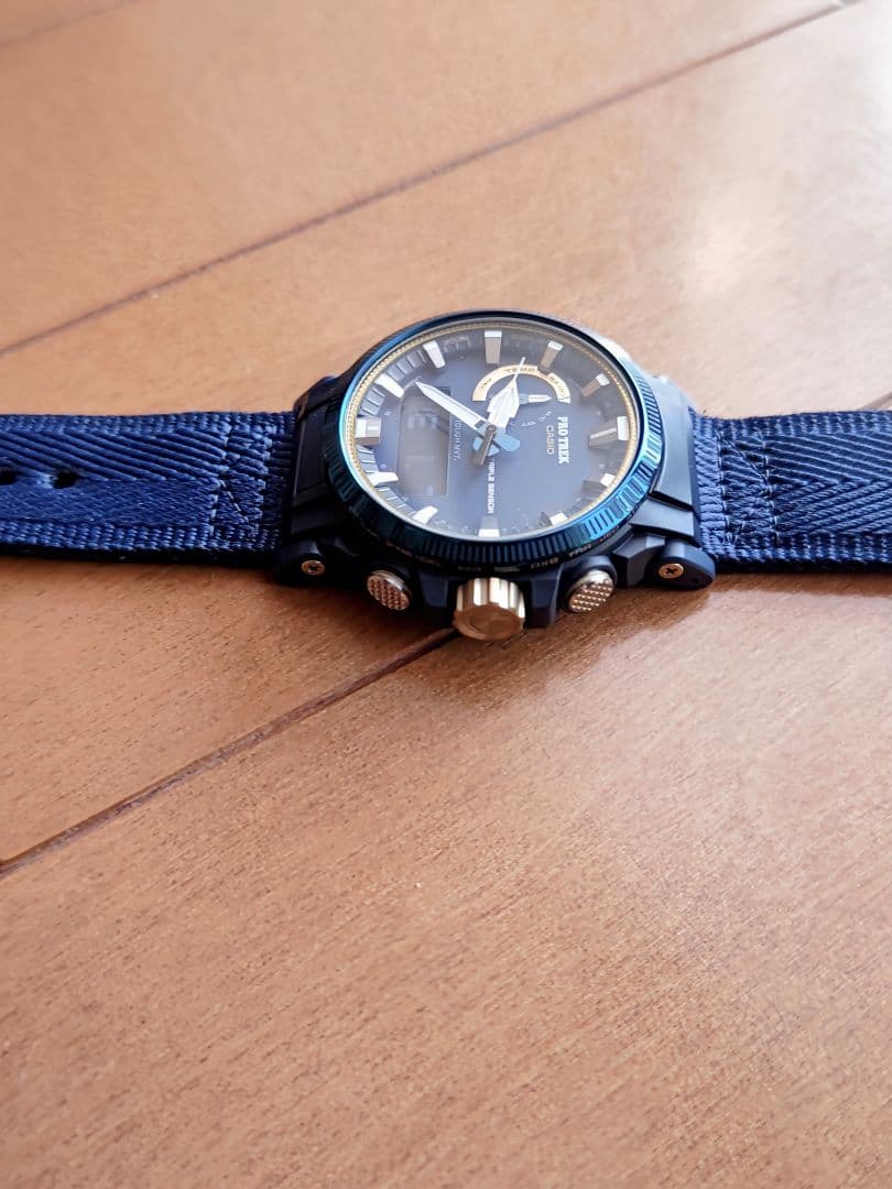 CASIO プロトレック PRW-61SS-2JR 電波ソーラー ネイビー
