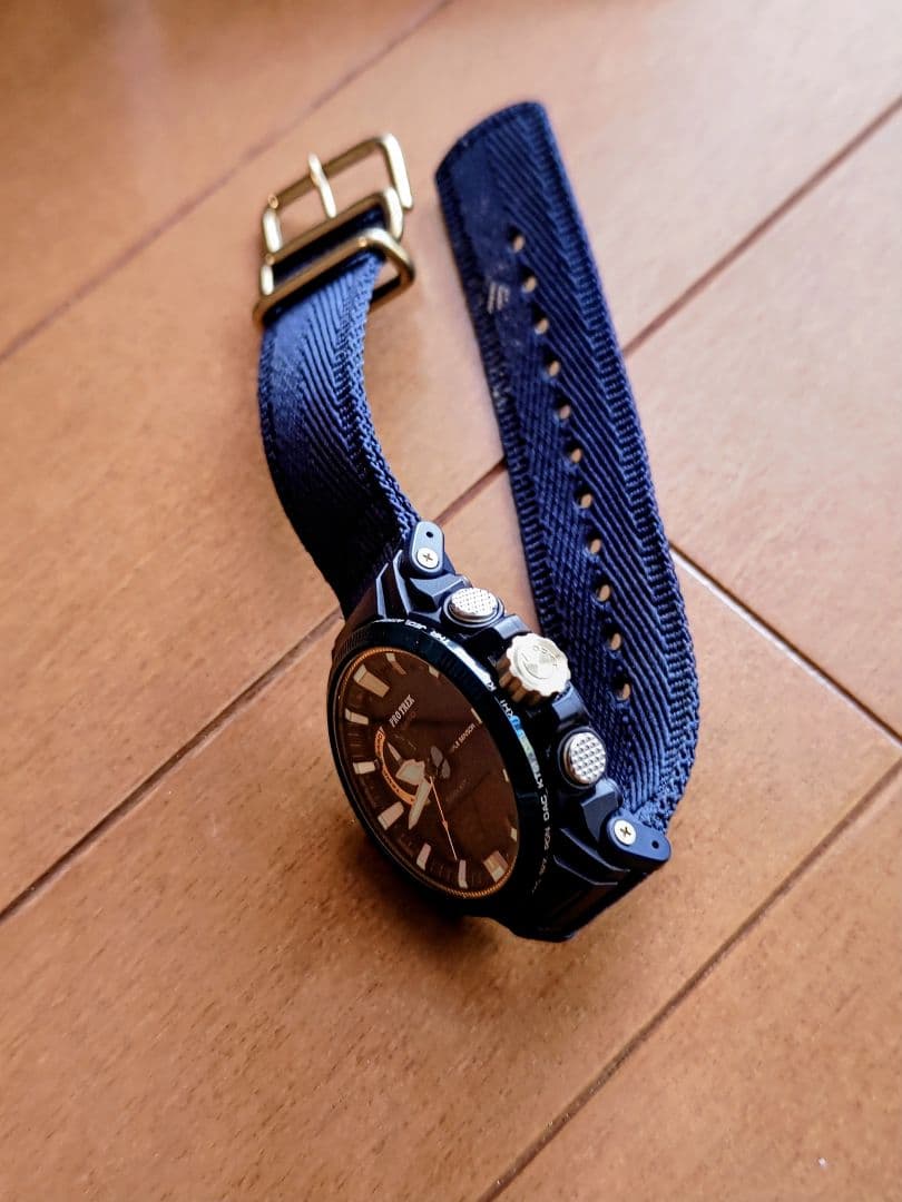 CASIO プロトレック PRW-61SS-2JR 電波ソーラー ネイビー