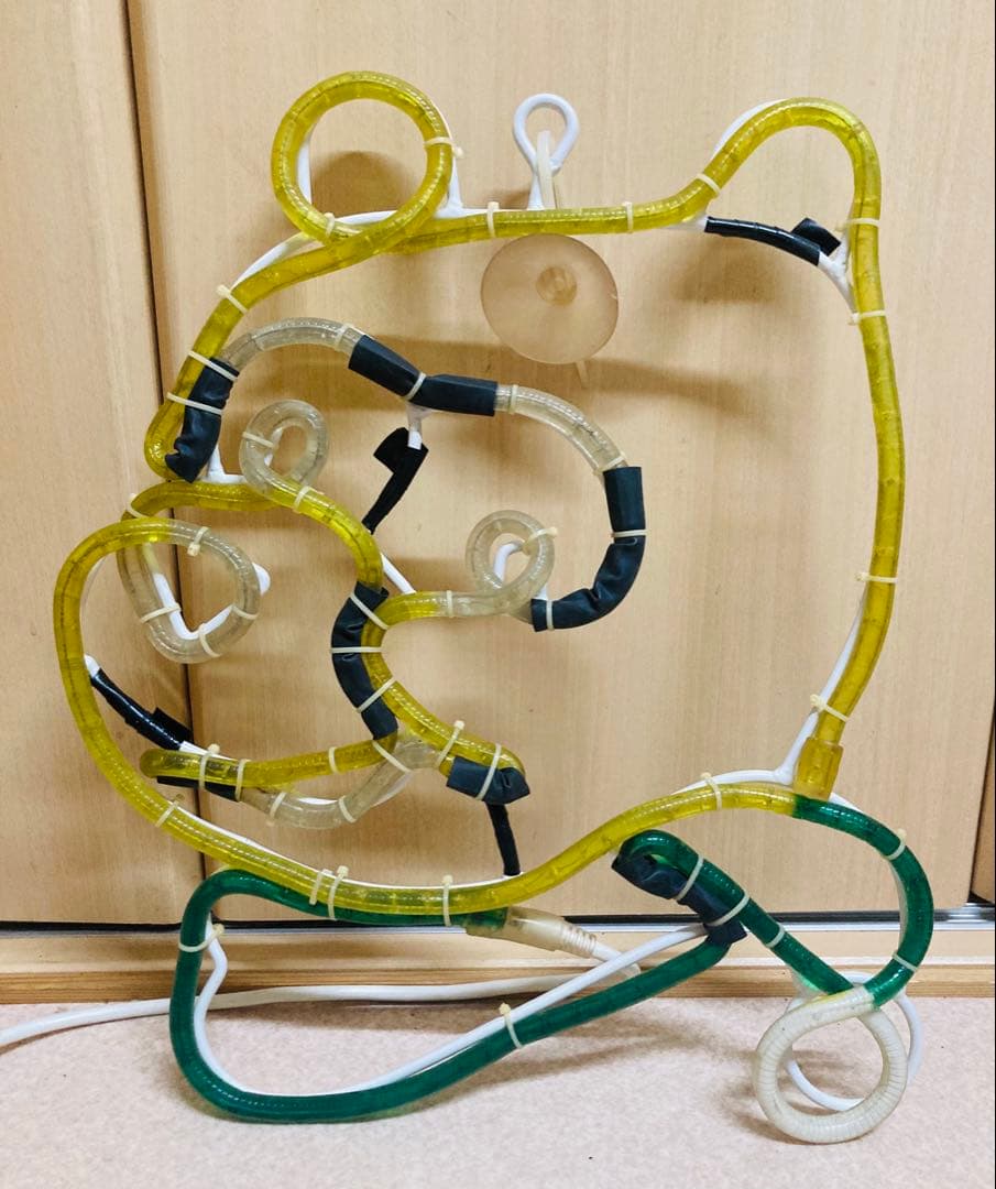 ✨ 希少！　屋外可！ プーさん サンタ イルミネーション ２点セット ✨