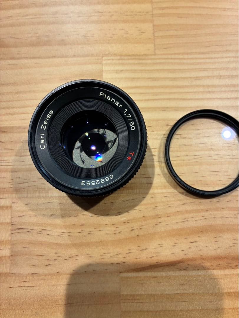 Carl Zeiss Planar 1.7/50 単焦点レンズ　コンタックス