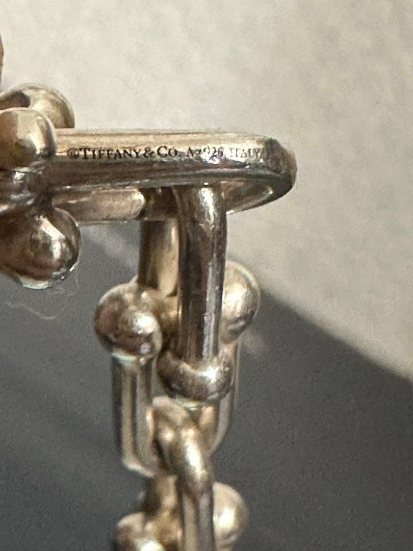 ティファニー ハードウェア グラジュエイテッドリンクネックレス