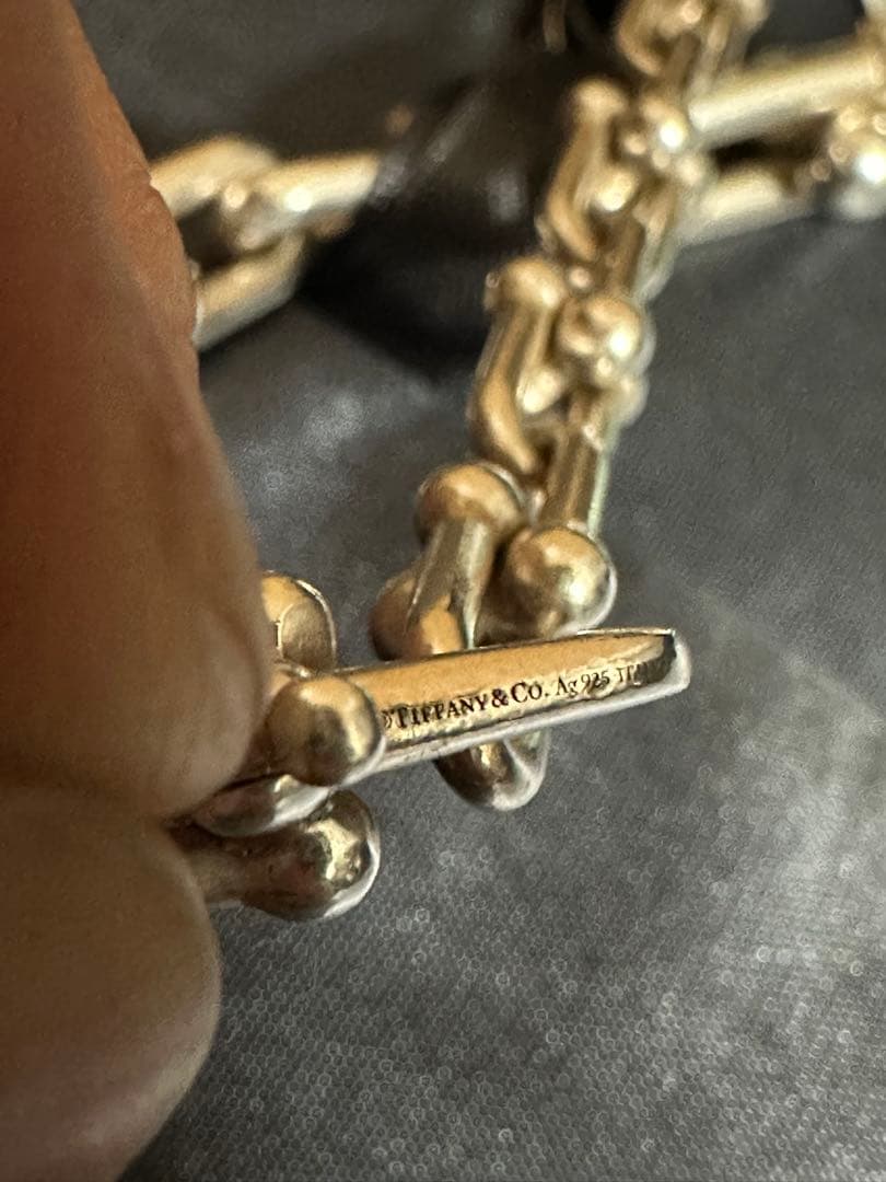 ティファニー ハードウェア グラジュエイテッドリンクネックレス