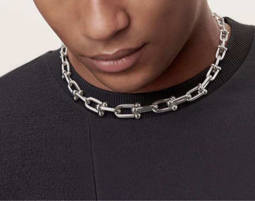 ティファニー ハードウェア グラジュエイテッドリンクネックレス