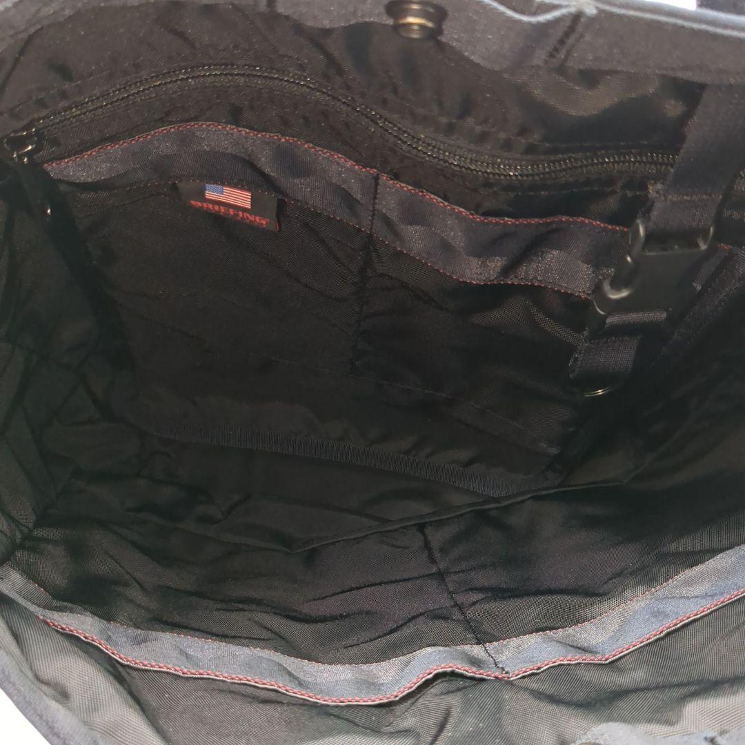 未使用級 BRIEFING DELTA MASTER TOTE TALL SQD