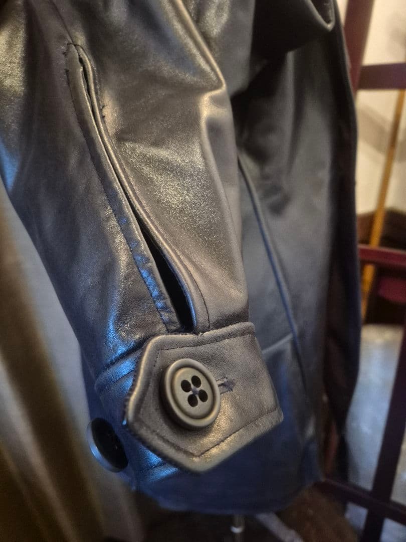 本革レザーライダースジャケット