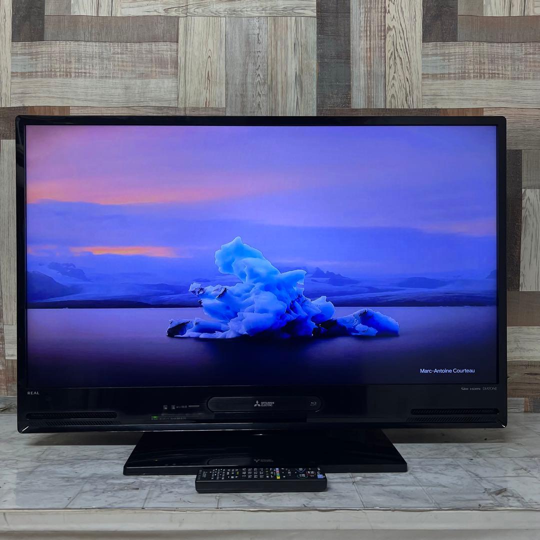 即日受渡❣️全国送料込三菱40型HDD&Blu-ray録画機能内蔵ダビング可能TV