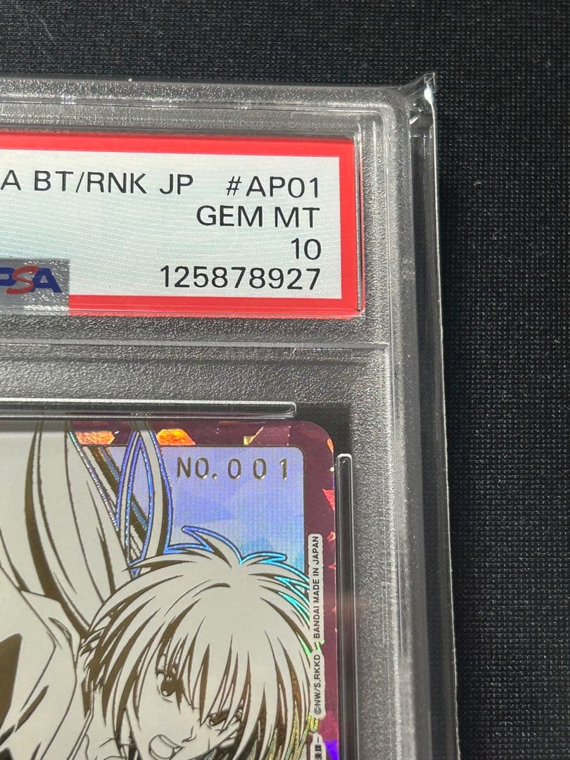 NO. 001 ユニオンアリーナ　緋村剣心　るろうに剣心　シリアル　psa10