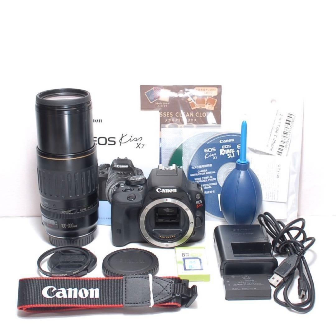 超望遠レンズデビューに✨CANON KISS X7✨シングルレンズ✨動画撮影も✨