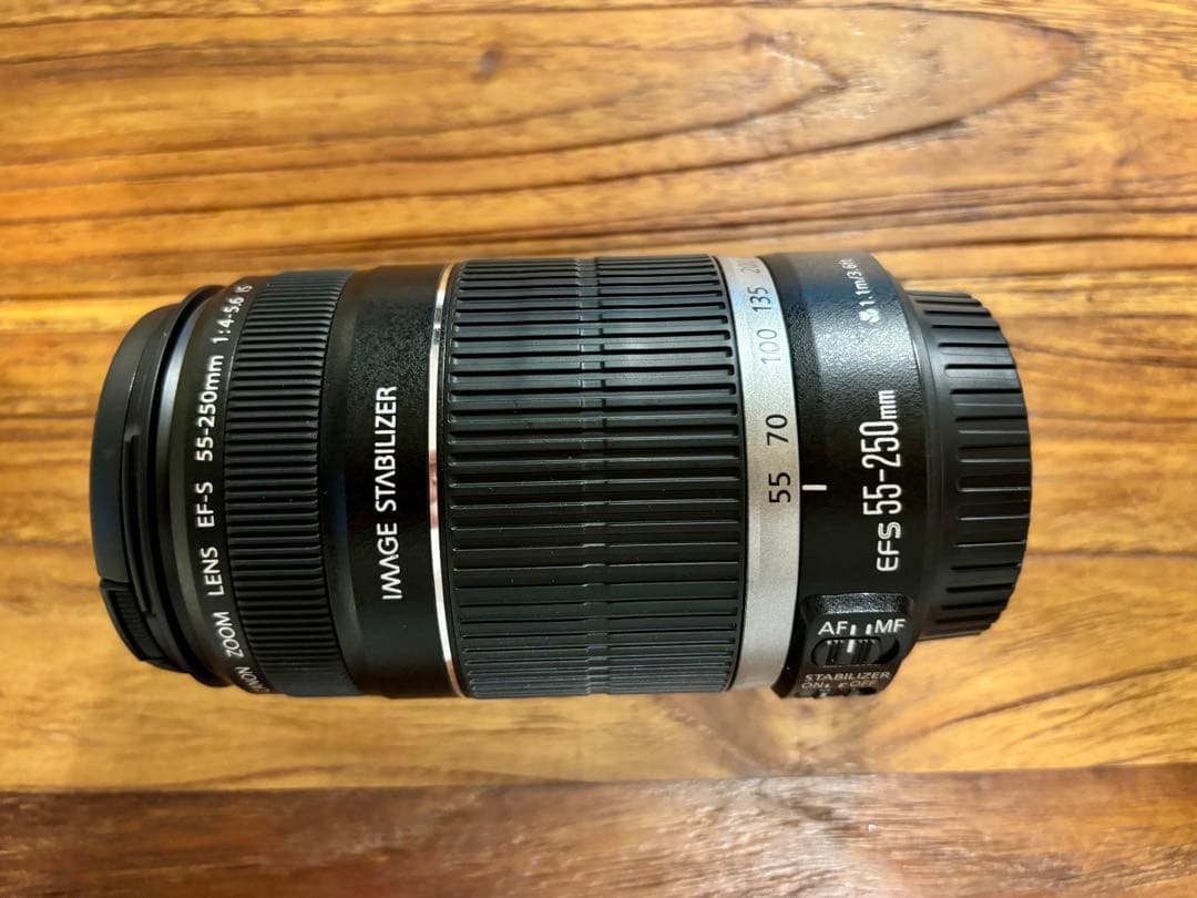 Canon キャノン EF-S 55-250mm F4-5.6 IS 美品