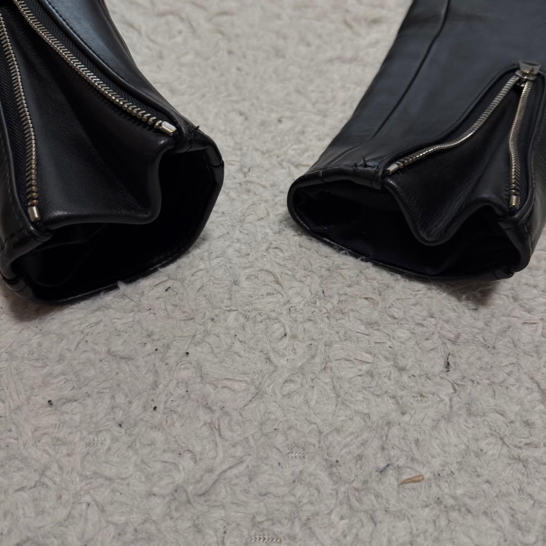 極美品　ショット　613US ワンスター　ダブルライダースジャケット　ブラック