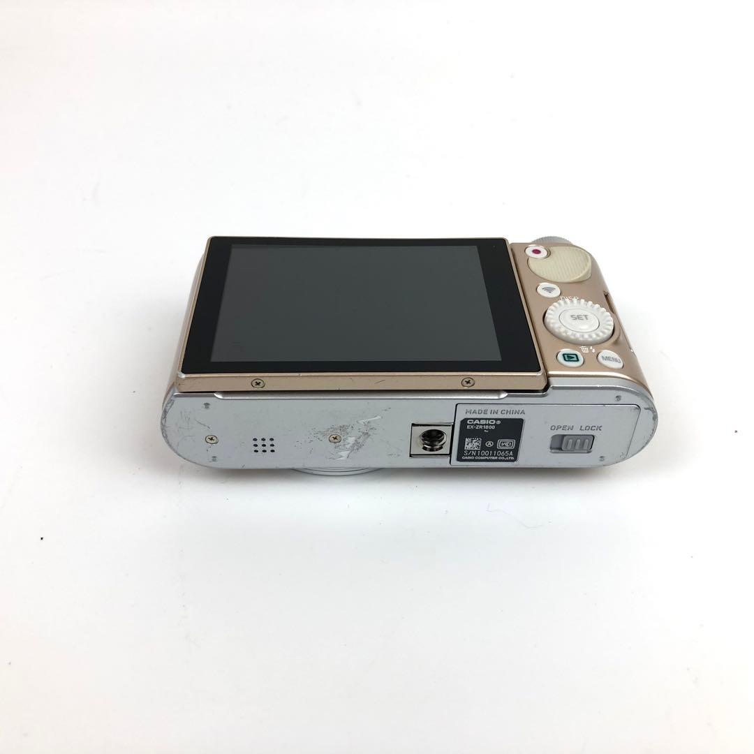 極美品 CASIO EXILIM EX-ZR1800 ゴールド コンデジ カシオ