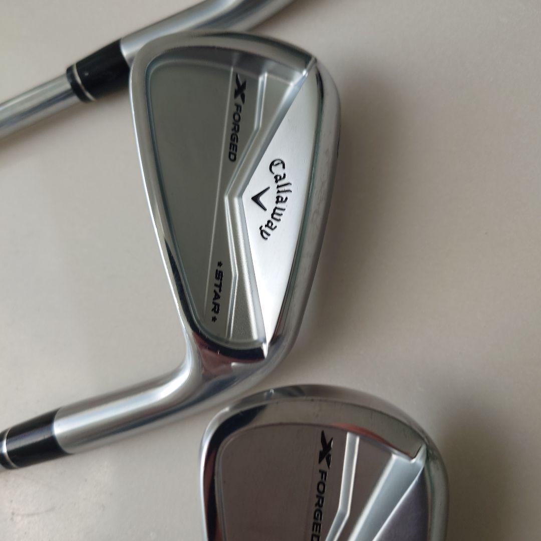 キャロウェイＸフォージドスターアイアン6本950GHネオ美品
