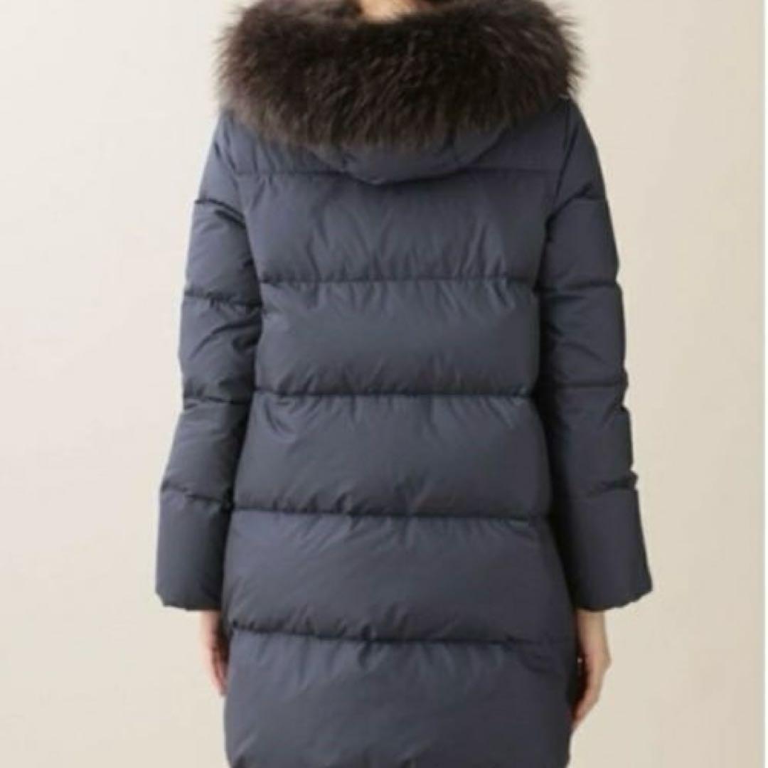 西川ダウンNANO universe ナノユニバース アウター ダウンコート　M