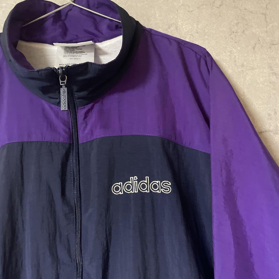 old adidas オールド アディダス 90年代 ナイロンジャケット
