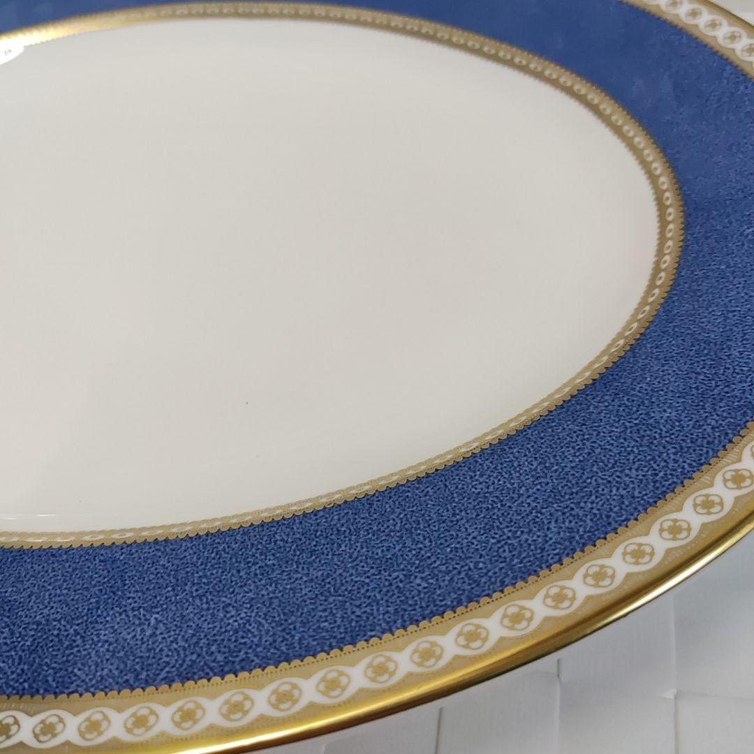 ウェッジウッド　ユーランダーパウダーブルー　オーバルプレート