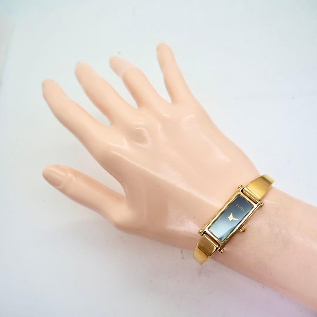 589 GUCCI レディース 1500 バングル ゴールド バングル