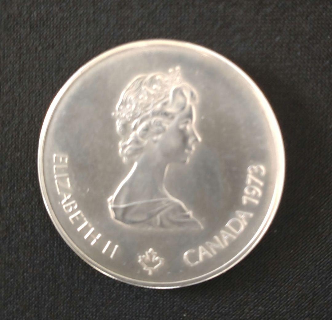 モントリオール　オリンピック10ドル銀貨と5ドル銀貨