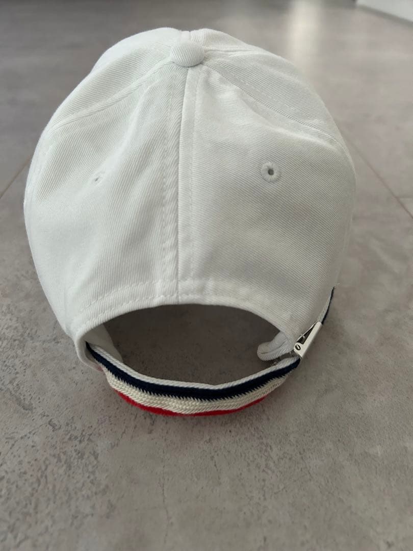 MONCLER モンクレール キャップ　ホワイト