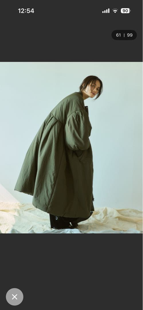 Libra Cue MA-1モンスターコート　オリーブ