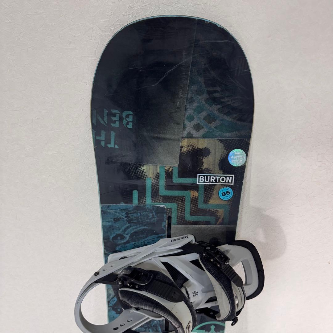 Burton DESCENDANT 155cm スノーボード 三点セット