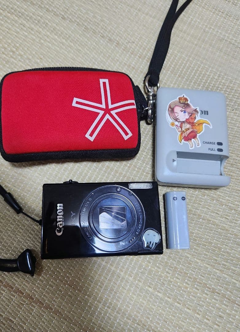 canon IXY1 ブラック 充電器 動作確認済み