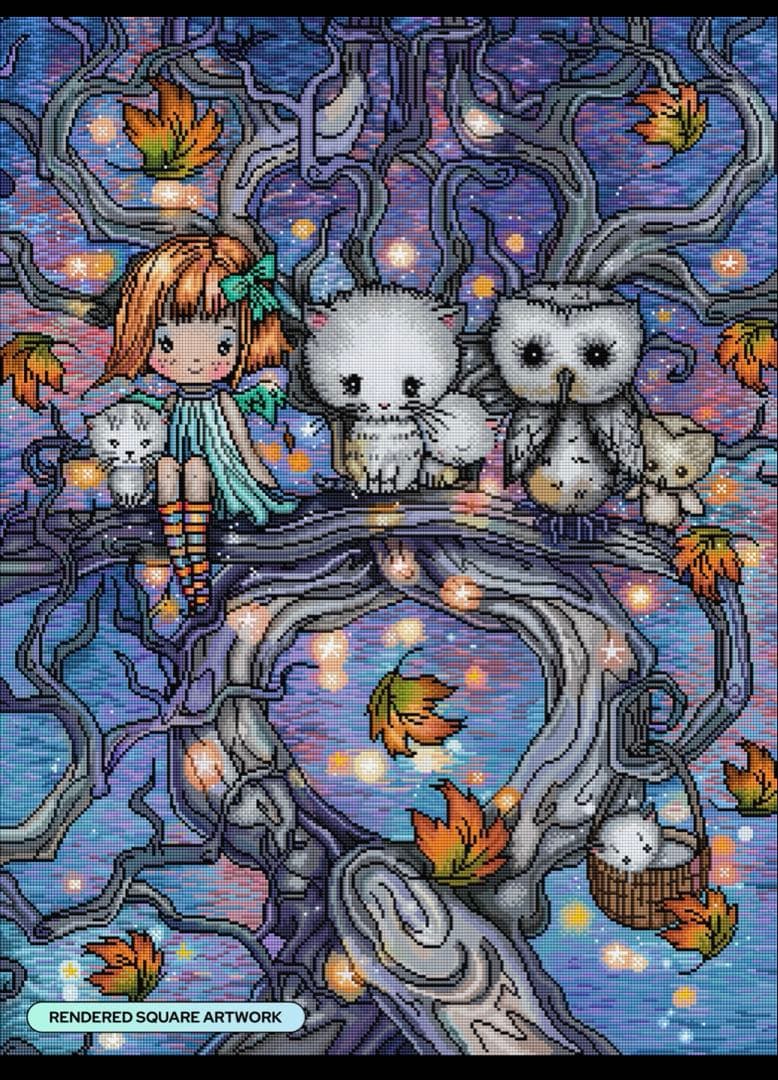 ダイヤモンドアートクラブ　The Autumn Tree