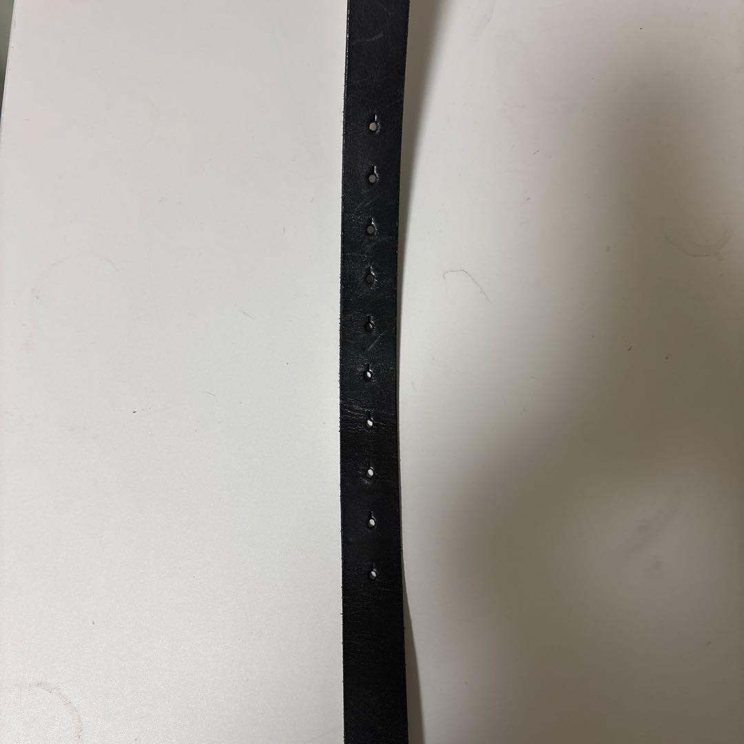 Human Madeハートレザーベルト BLACK Ｌ