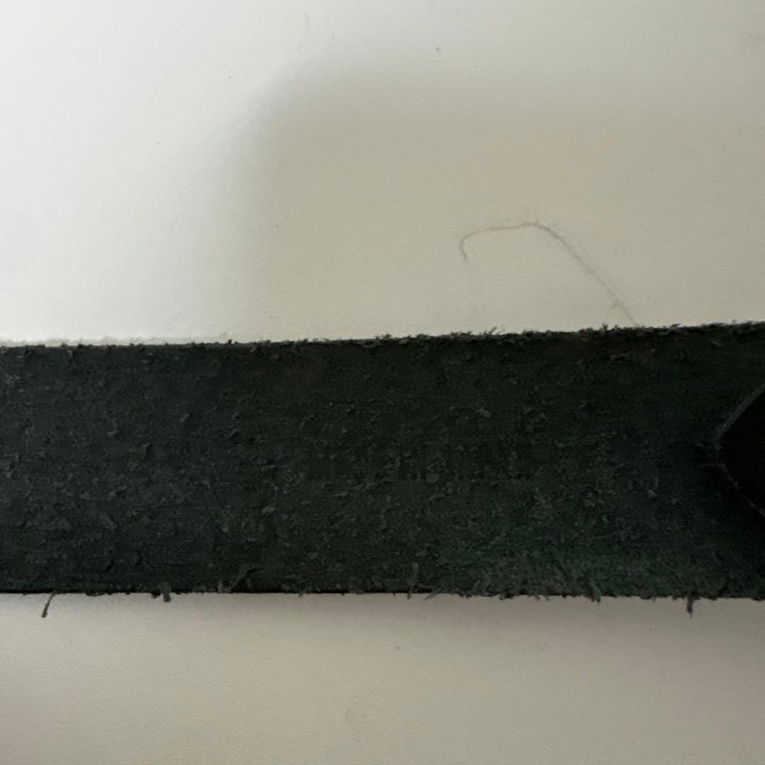 Human Madeハートレザーベルト BLACK Ｌ