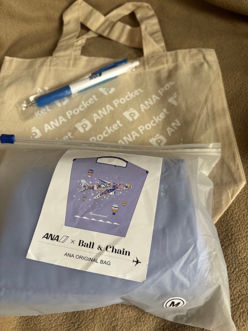 【新品・未開封】 おまけ付きBall & Chain ANA国際線 限定バック