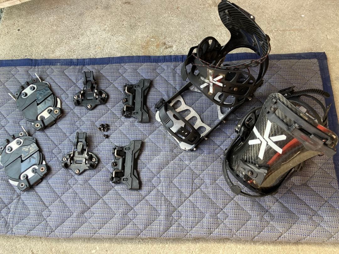 Karakoram straight lineスプリットボードビンディング