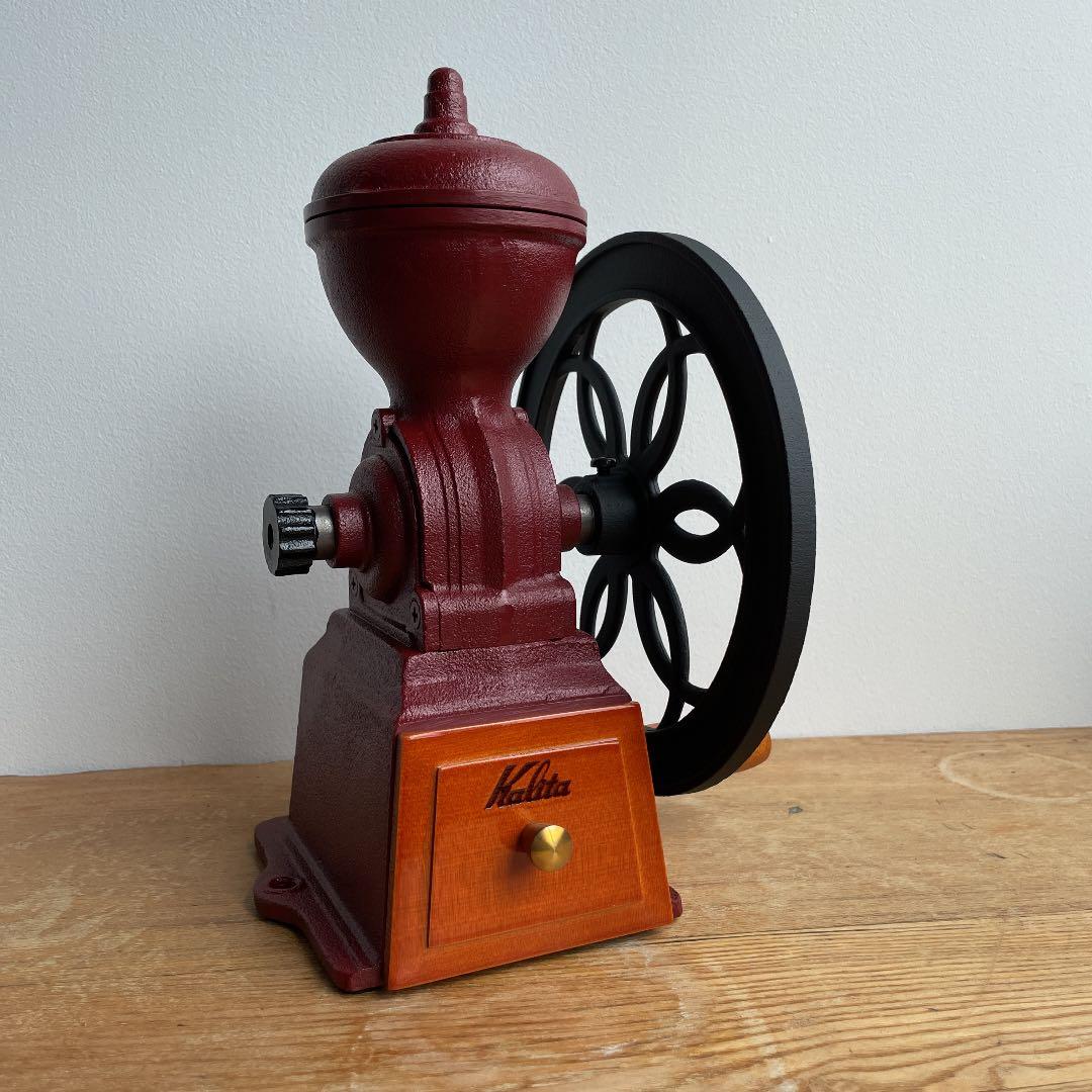 新品未使用　カリタ　ダイヤミル　N レッド　手挽きミル　赤