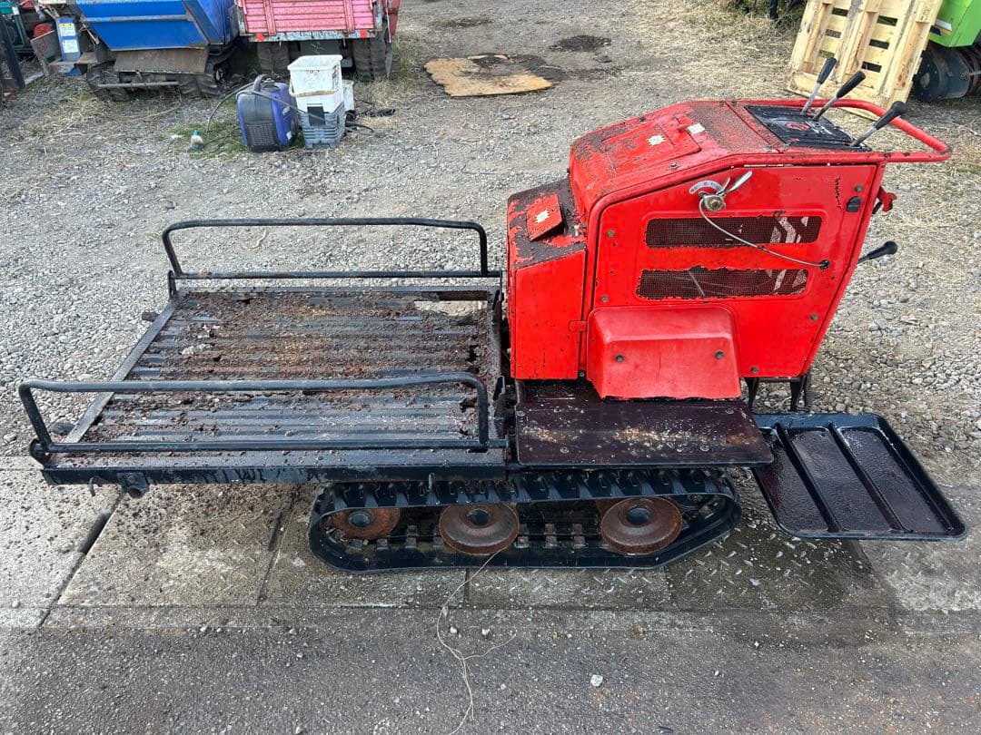 宮崎　ヤンマー　改造運搬車 6馬力 ディーゼル 積載300 クローラー 運搬車