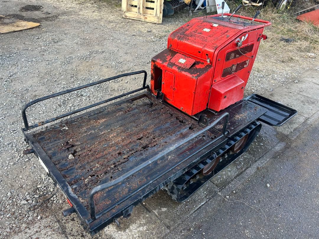 宮崎　ヤンマー　改造運搬車 6馬力 ディーゼル 積載300 クローラー 運搬車