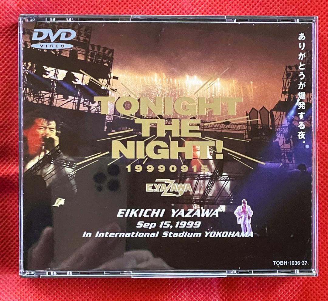 【廃盤・美品】矢沢永吉 TONIGHT THE NIGHTありがとうが爆発する夜