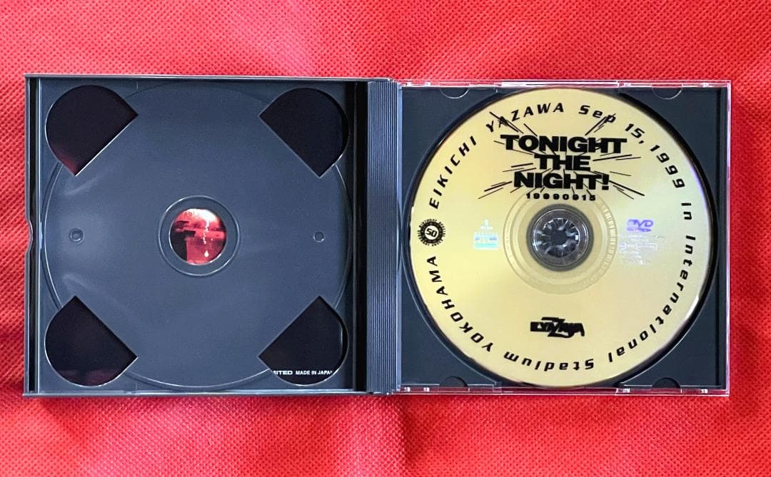 【廃盤・美品】矢沢永吉 TONIGHT THE NIGHTありがとうが爆発する夜