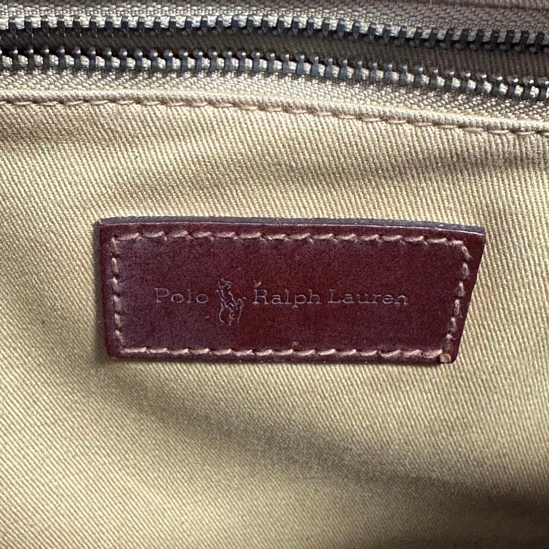 希少✨美品✨ポロラルフローレン ショルダーバッグ メッセンジャー グリーン 斜め