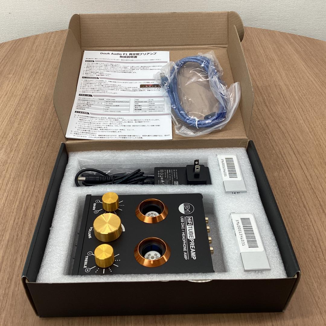 DAC プリアンプ ヘッドホンアンプ P1 PRO GE5654 真空管