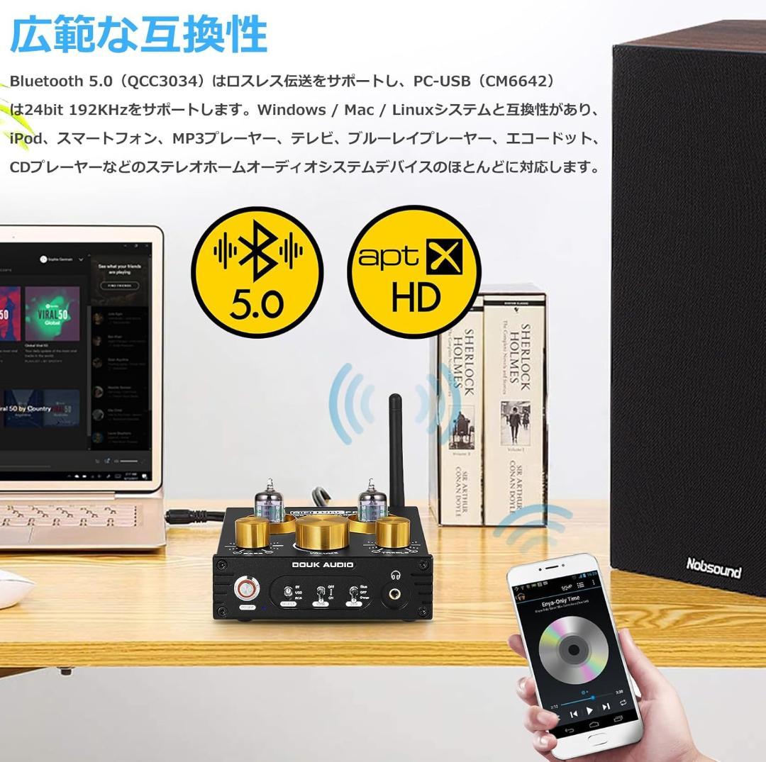 DAC プリアンプ ヘッドホンアンプ P1 PRO GE5654 真空管