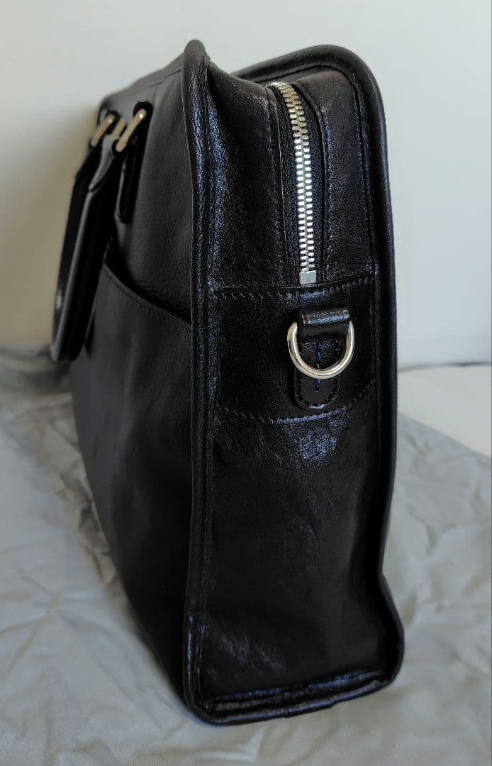 ソメスサドルビジネスバッグ 本革製　黒