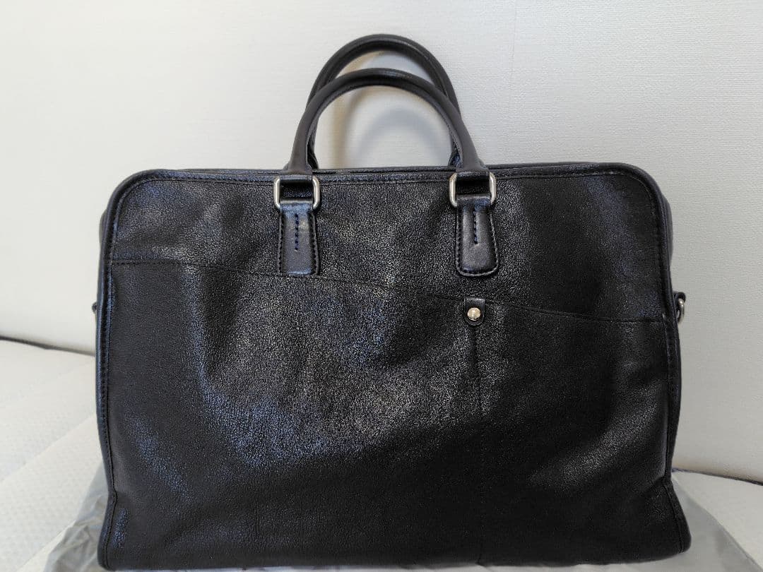 ソメスサドルビジネスバッグ 本革製　黒