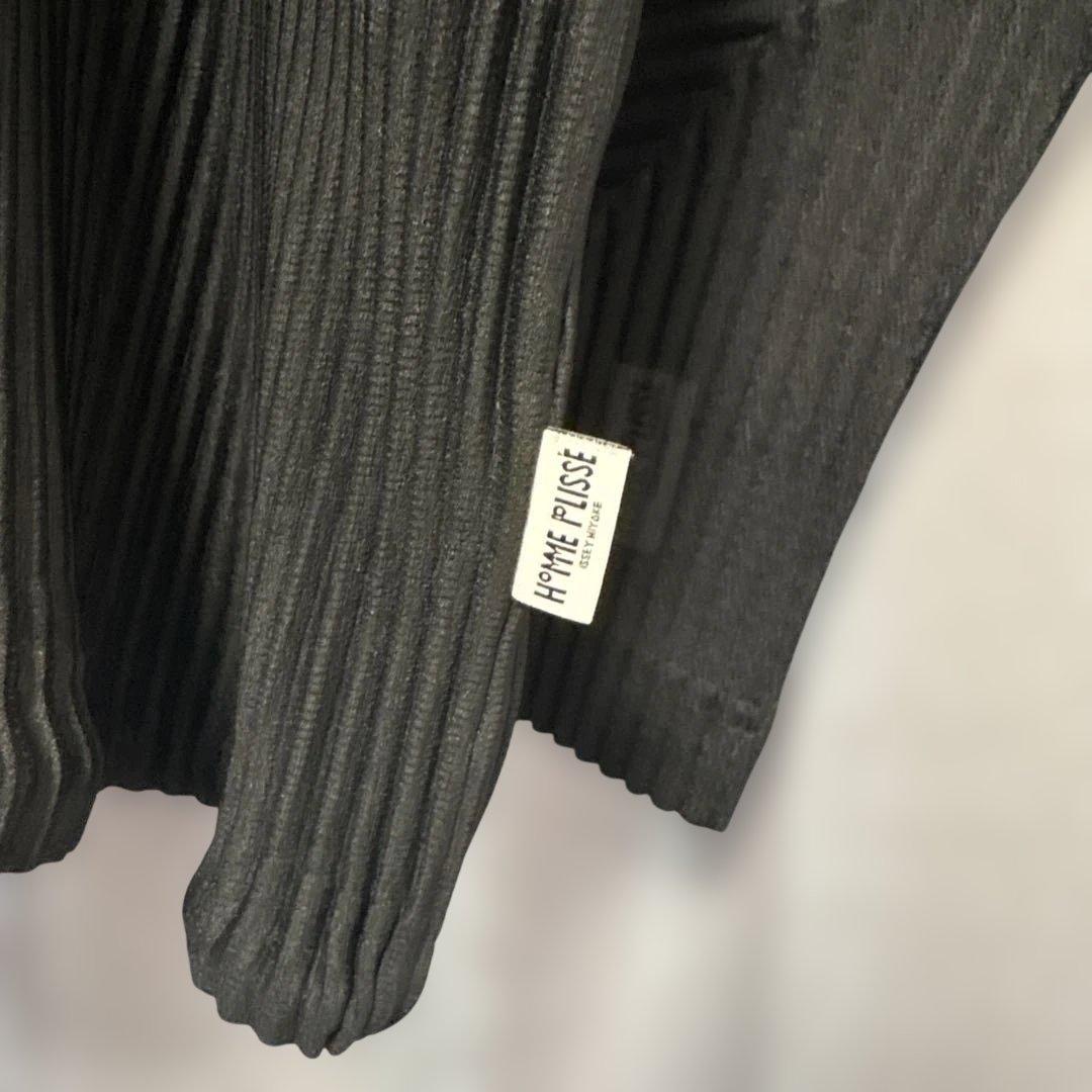 【希少】 HOMME PLISSE コーチジャケット 黒