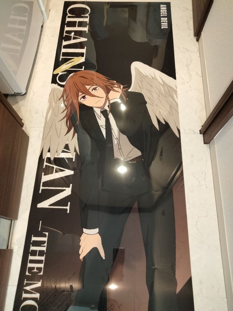 チェンソーマン 天使の悪魔 等身大 メガクリアポスター ベースヤードトーキョー