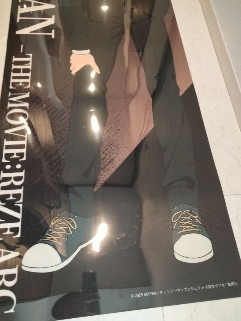 チェンソーマン 天使の悪魔 等身大 メガクリアポスター ベースヤードトーキョー