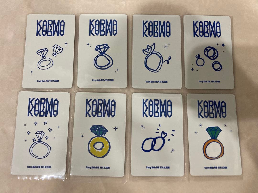 straykids スキズ karma KMS3.0 中華　all 8種　コンプ