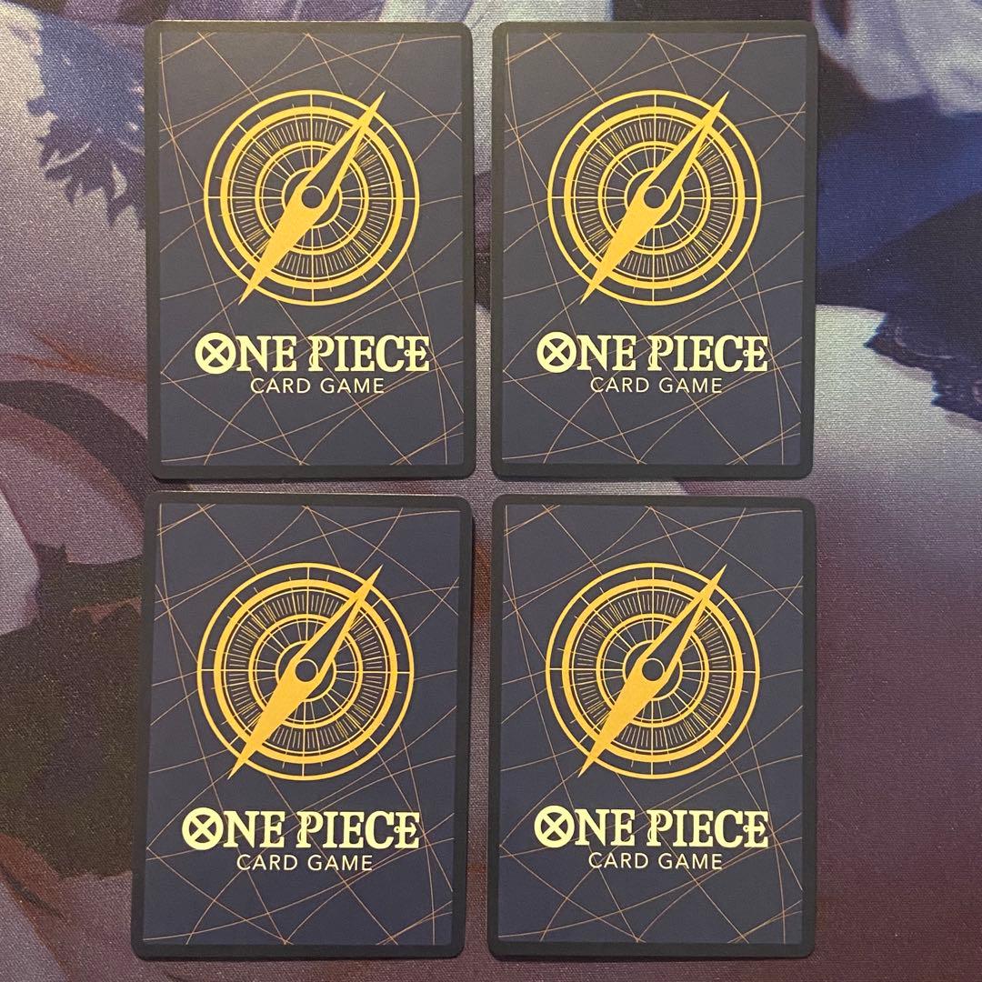 クイーン　フラッグシップバトル　プロモ　4枚　ワンピースカード