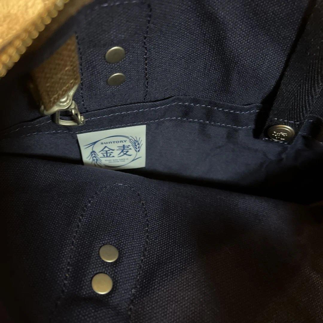 希少 信三郎帆布 金麦コラボモデル トートバッグ